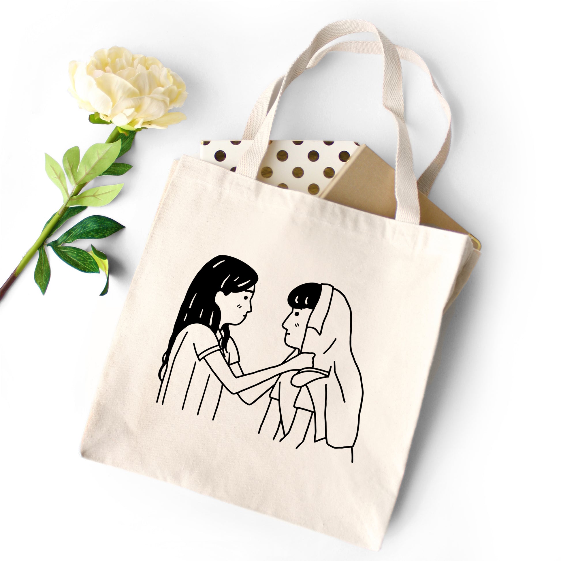 Our Beloved Summer Kdrama Tote Bag - Subtly Asian Shop | Korean Merch Kdrama Gifts Asian Themed Gift Shops USA