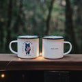 Formosa Bear - I Love Taiwan Custom Enamel Mug