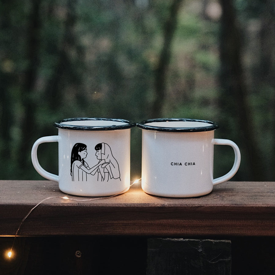 Our Beloved Summer Enamel Mug - Subtly Asian Shop | Korean Merch Kdrama Gifts Asian Themed Gift Shops USA