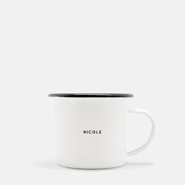 Weightlifting Fairy Kim Bok Joo Enamel Mug - Subtly Asian Shop | Korean Merch Kdrama Gifts Asian Themed Gift Shops USA