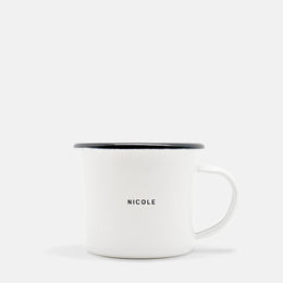 Crash Landing On You Umbrella Scene Enamel Mug - Subtly Asian Shop | Korean Merch Kdrama Gifts Asian Themed Gift Shops USA