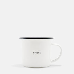 Crash Landing On You Enamel Mug - Subtly Asian Shop | Korean Merch Kdrama Gifts Asian Themed Gift Shops USA